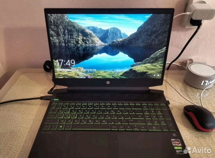 HP R5 4600h/1650ti 4gb/8gb ram/512 ssd