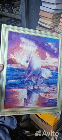 Картины из бисера