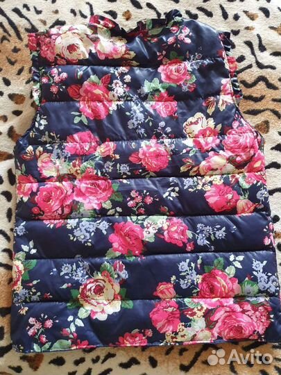 Жилетка на девочку 6-7-8 лет