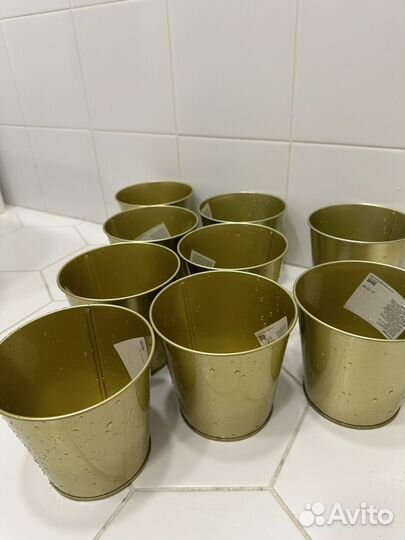Горшки IKEA daidai, 9 шт