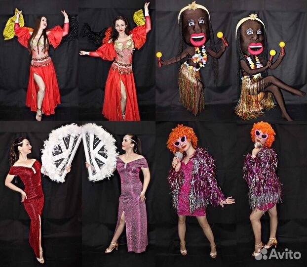 Шоу балет, Ростовые куклы, Цыгане, Восточные танцы