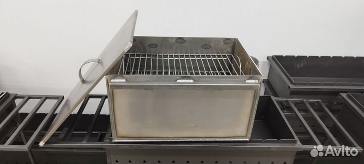 Коптильня горячего копчения, сталь 3мм