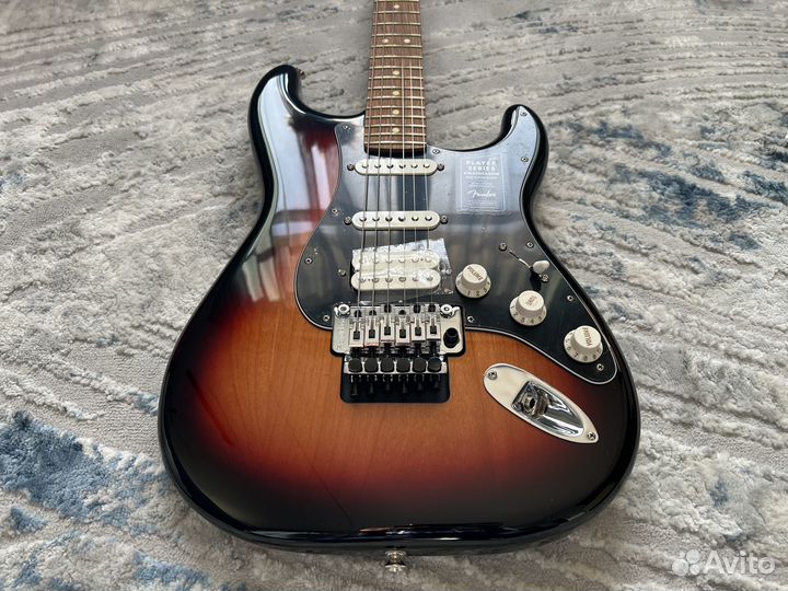Новая Fender Player Stratocaster HSS Floyd Rose