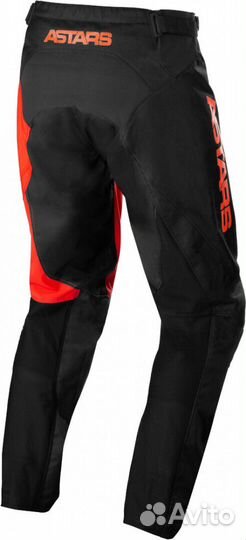 Alpinestars Мотобрюки кроссовые racer (black-red)