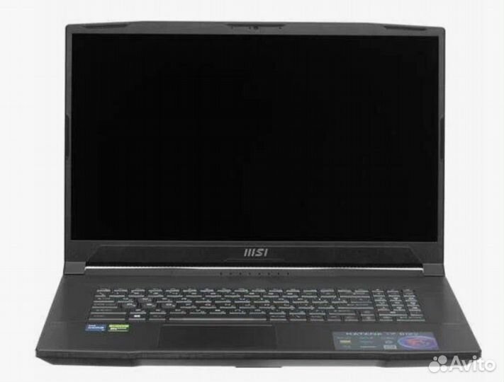Ноутбук MSI GF76 Katana 17 B12VFK-271XRU черный