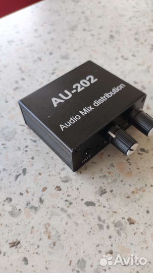 Стерео микшер au-202
