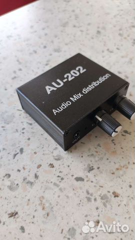 Стерео микшер au-202