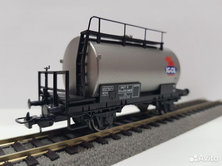 Набор грузовых товарных вагонов piko