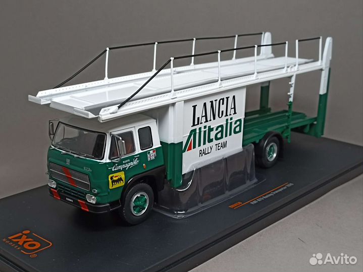 Автовоз Fiat 637 Race Transportet Lancia Alitalia