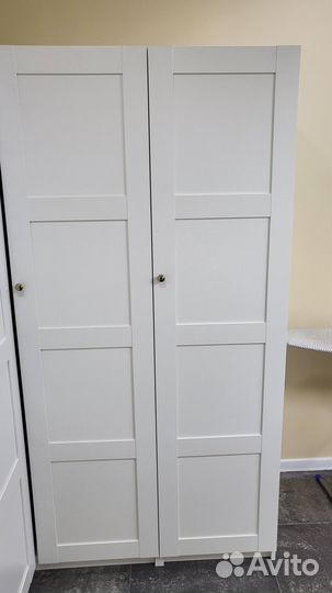 Гардероб угловой IKEA Pax + двери grimo Оригинал
