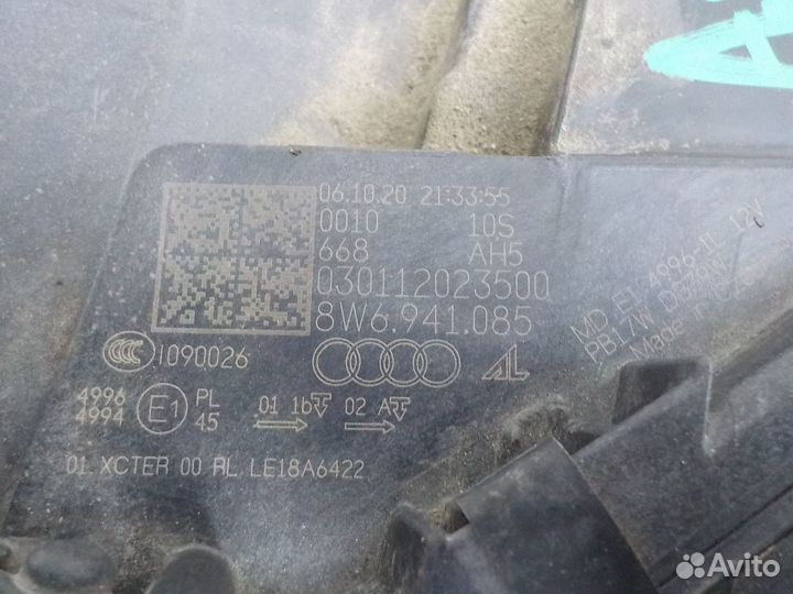 Фара левая Audi A5-S5 Coupe-Sportback 2016