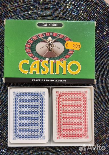 Карты для покера пластиковые