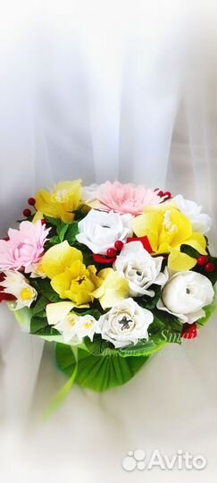 Сладкие букеты из конфет