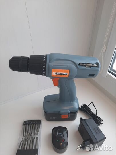 Аккумуляторная дрель-шуруповерт.Новая