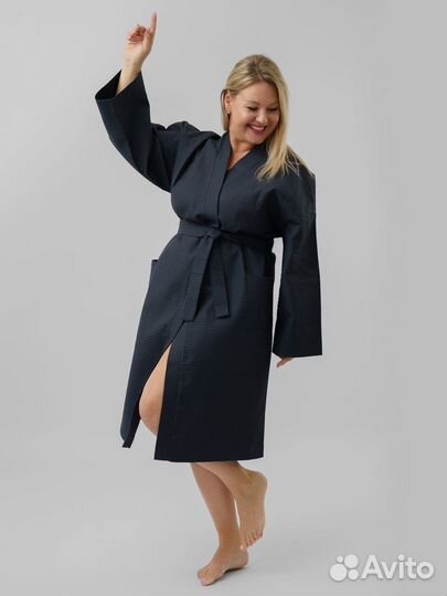 Халат банный вафельный Артикул 949 - 946