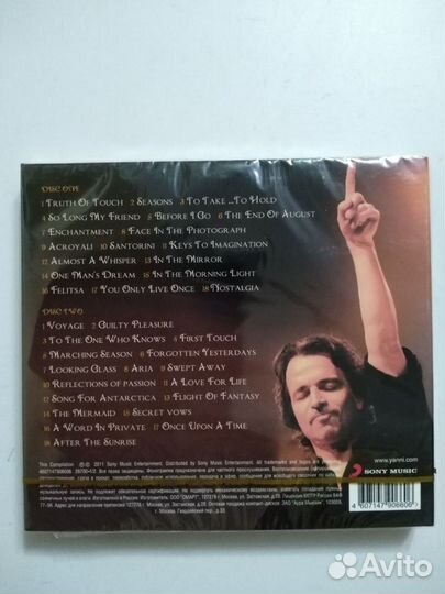 2 CD диска. yanni. Greatest hits