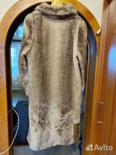 Новая мутоновая шуба