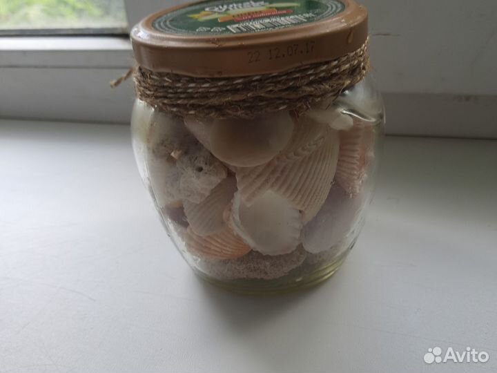 Декор морской ракушки