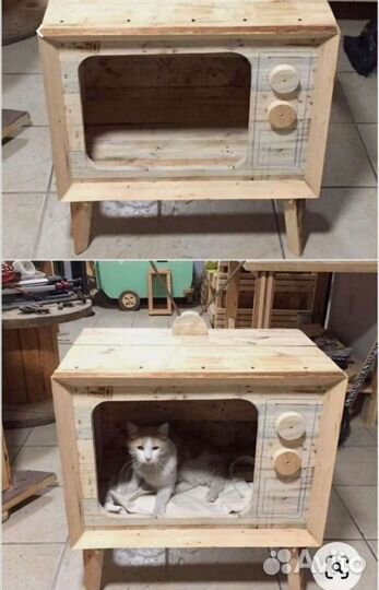 Домик лежанка для кошки