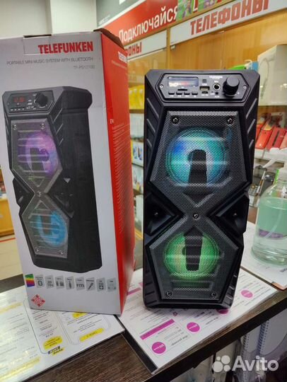 Bluetooth колонка telefunken