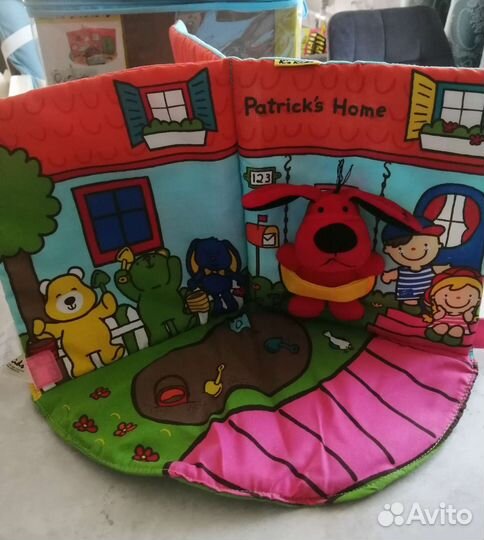 3 Д книжка Kids новая В гостях у Патрика