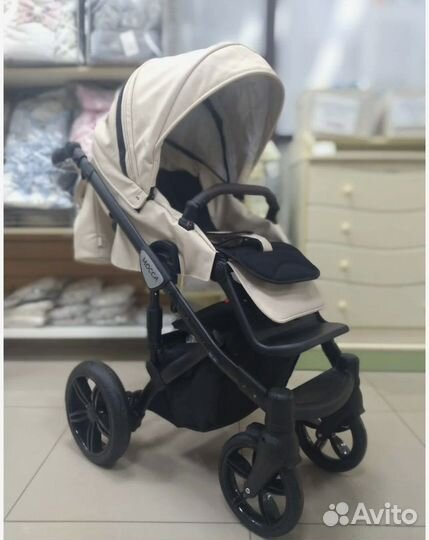 Коляска verdi mocca 3 в 1 эко кожа