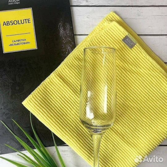 Вельветовая салфетка Гринвей