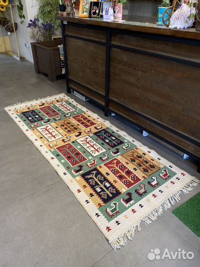 Коврик дорожка 80x200 Восточные Двусторонние