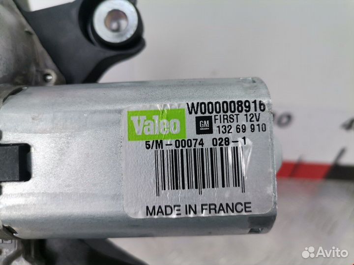 Моторчик заднего стеклоочистителя (дворника) Opel