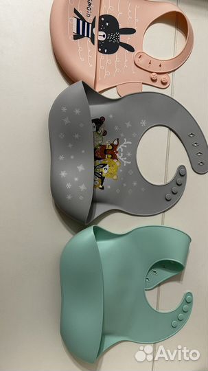 Нагрудники, нимблеры, бутылочки