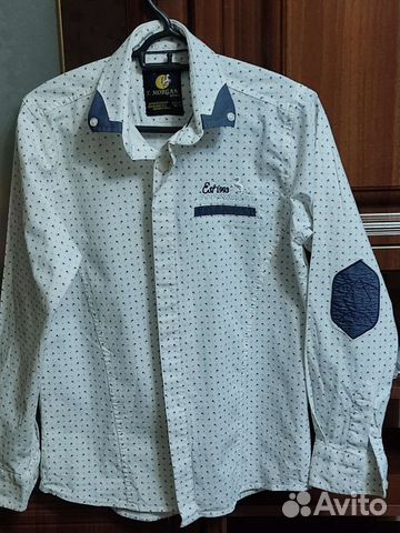 Рубашка на мальчика рост 128-134 см