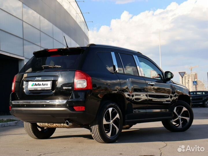 Jeep Compass 2.4 CVT, 2012, 112 657 км