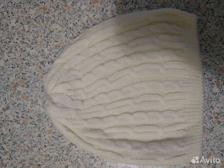 Набор женский варежки, шапка, шарф.оски