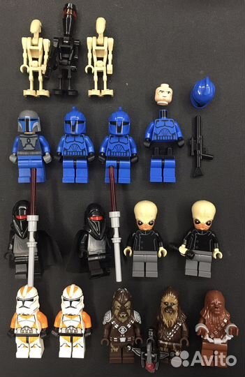Lego Star Wars Minifigures отряды