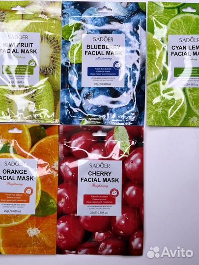 Тканевые маски для лица