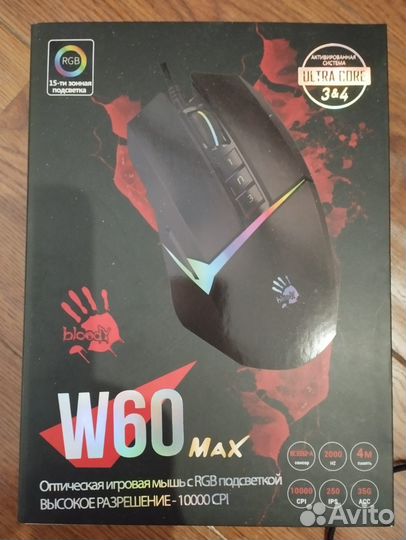 Игровая мышь Bloody W 60 max