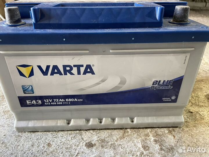 Аккумулятор varta E43
