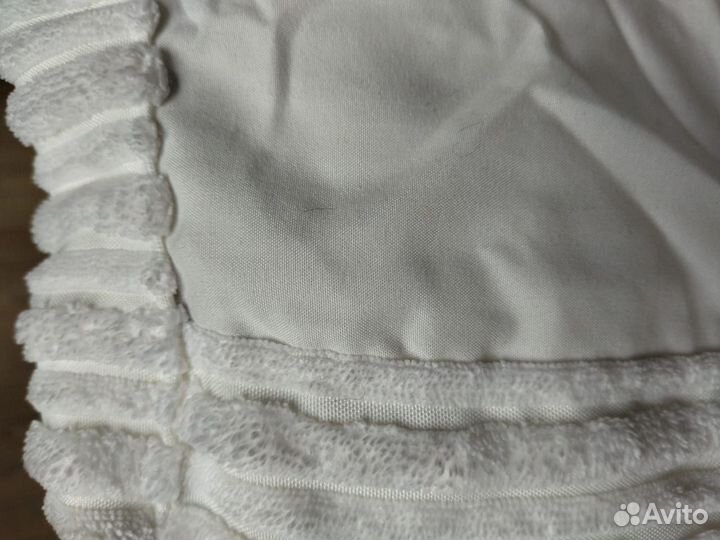 Плед 2200*2500 см белый в отличном состоянии
