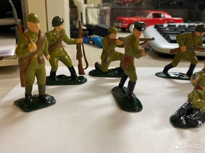 Пластмассовые содатики СССР