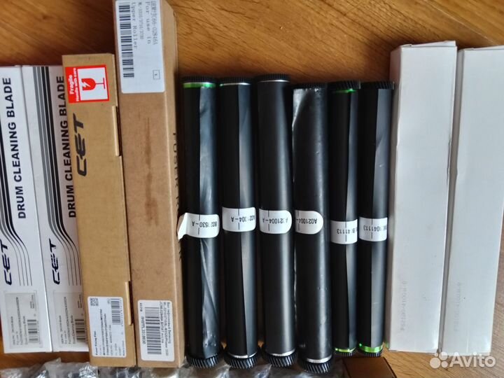 Остатки расходников для оргтехники