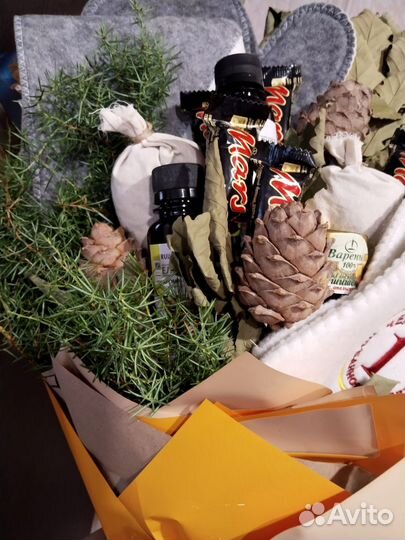 Мужской банный букет