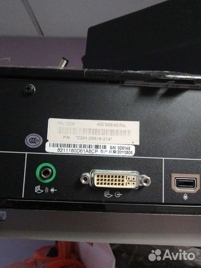 Видеоконференции Polycom HDX 6000 HD с камерой