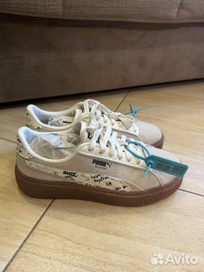 Puma suede platform 39 размер