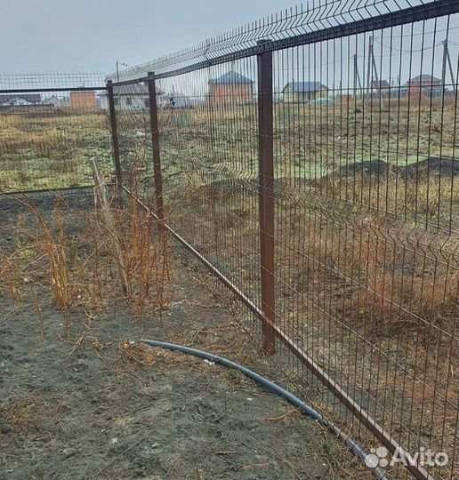 Забор сетка 3д