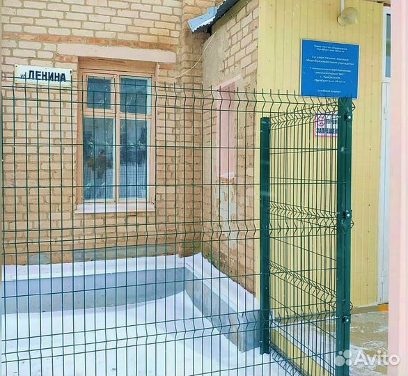 Забор из 3д сетки