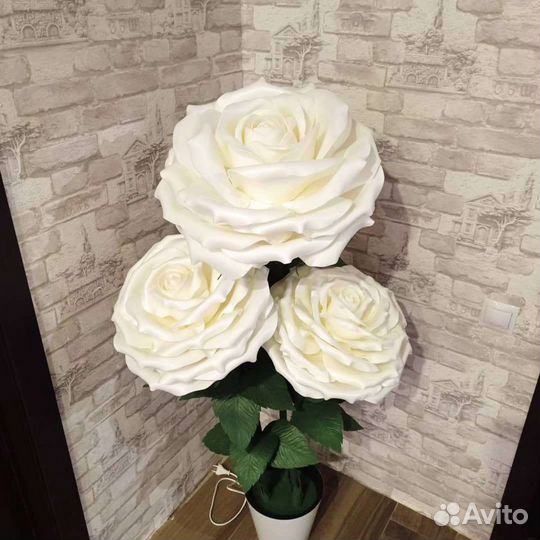 Цветок, ночник ручной работы