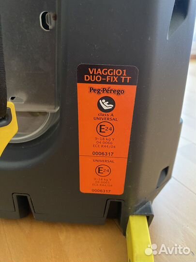 Автокресло peg perego viaggio 1