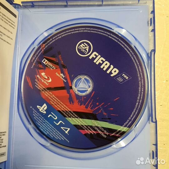 Игра для приставки PS4. FIFA 19