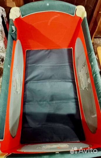 Кроватка-манеж Seca Паровозик