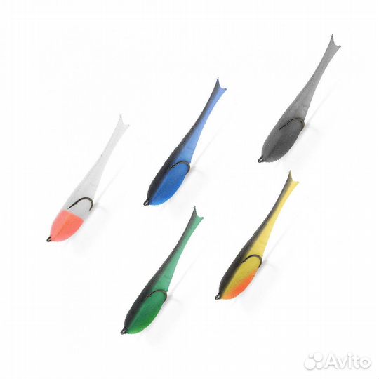 Рыбки поролоновые Питерцова APS 125мм (4шт)